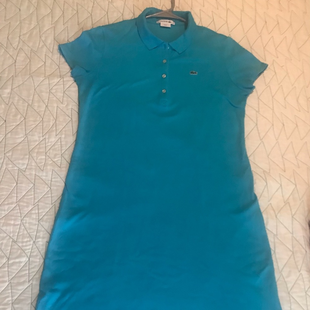 Lacoste polo dress sz 42